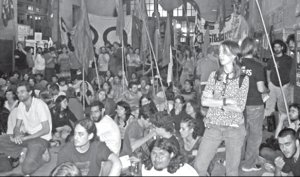 Toma que posterg� la Asamblea Universitaria