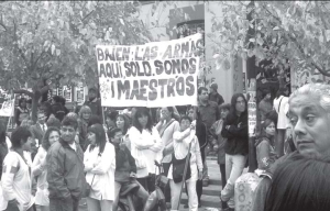 Protesta frente a la casa de gobierno de Neuqu�n