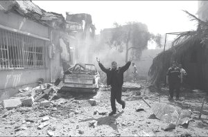 Consecuencias de un ataque israel� a la poblaci�n de Gaza