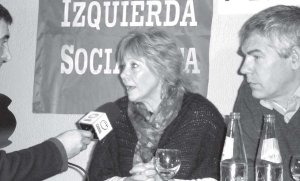 Olivero y Salas en la presentaci�n del Frente, realizada recientemente en C�rdoba