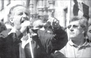 Hugo Yasky y V�ctor De Gennaro