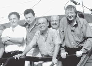 N�stor Kirchner haciendo campa�a en el �99 por Duhalde-Ortega.