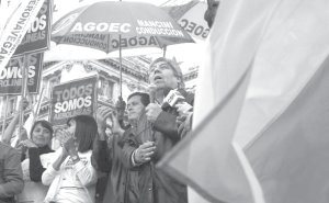 Moyano sigue apoyando al gobierno.