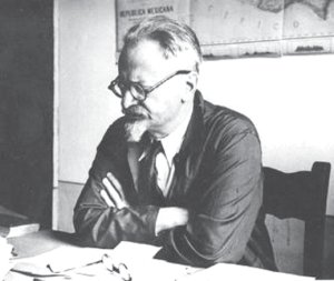 Le�n Trotsky, exiliado en M�xico
