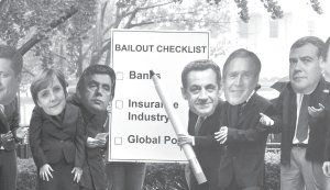 Protesta contra los presidentes imperialistas en la cumbre