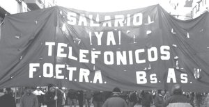 La bronca contra la burocracia sindical se expres� entre los telef�nicos