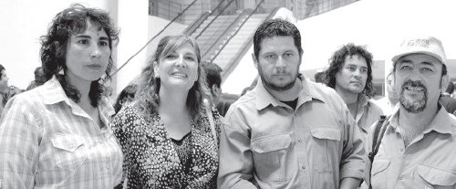 Ang�lica Lagunas, Gabriela Suppicich, Alejandro L�pez y Ra�l Godoy