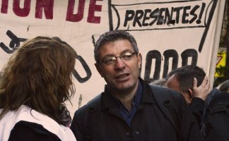 El Diputado Nacional de Izquierda Socialista en el Frente de Izquierda, Juan Carlos Giordano, formará parte de la cabecera de la marcha.  Ocultar el mensaje original