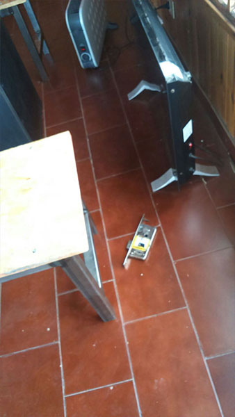 Atentado al local de Izquierda Socialista en el Frente de Izqueirda de Pico Truncado, Santa Cruz