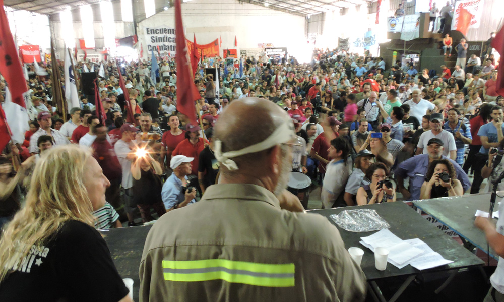 El club Platense se llenó de luchadores