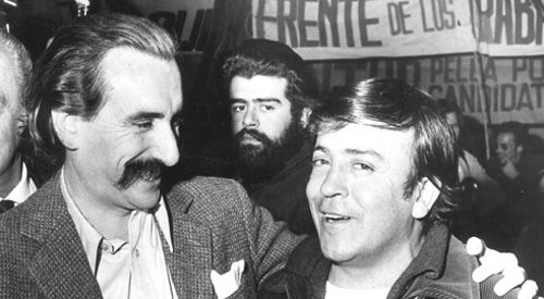 Juan Carlos Coral y José Francisco Páez en campaña