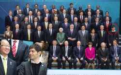 Kicillof en la reunión del G20 y el Fondo  Monetario Internacional en  Washington. Estados Unidos 
