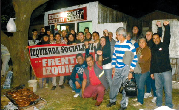 Izquierda Socialista inauguró su local partidario en pleno Marcos Paz.