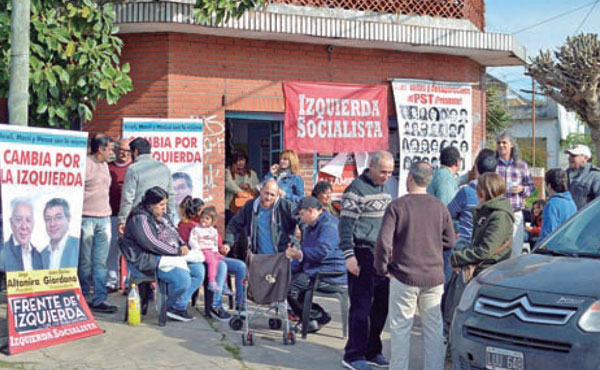 Inauguración de un local partidario en zona norte del Gran Buenos Aires