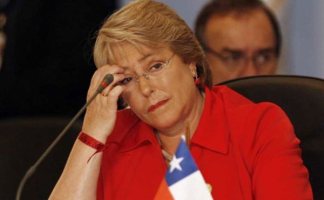 Bachelet cada día más impopular