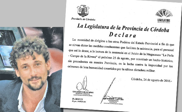 Para impulsar la convocatoria del 25 frente a los tribunales, nuestro legislador Ezequiel Peressini presentó en la legislatura de Córdoba un proyecto de resolución para decretar Proyecto para ir a la marcha asueto administrativo.