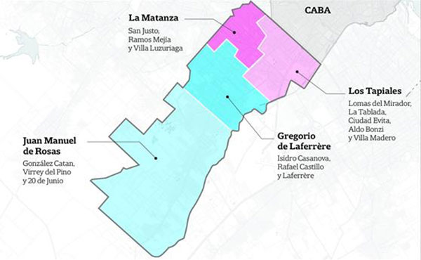 A propuesta del diputado provincial Marcelo Díaz del GEN (Partido de Margarita Stolbizer) la legislatura de la provincia de Buenos Aires comenzó a debatir un proyecto de ley que pretende dividir el partido de La Matanza.