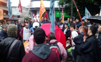 La Plata: Línea Este en paro contra los despidos