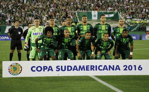 El equipo de Chapecoense