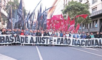 Marcha del sindicalismo combativo del 9 de agosto