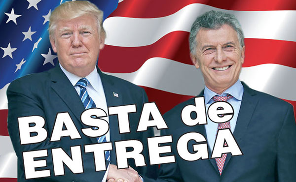 La imagen de la semana es la del presidente Macri en la Casa Blanca, con un Donald Trump condescendiente a su lado.