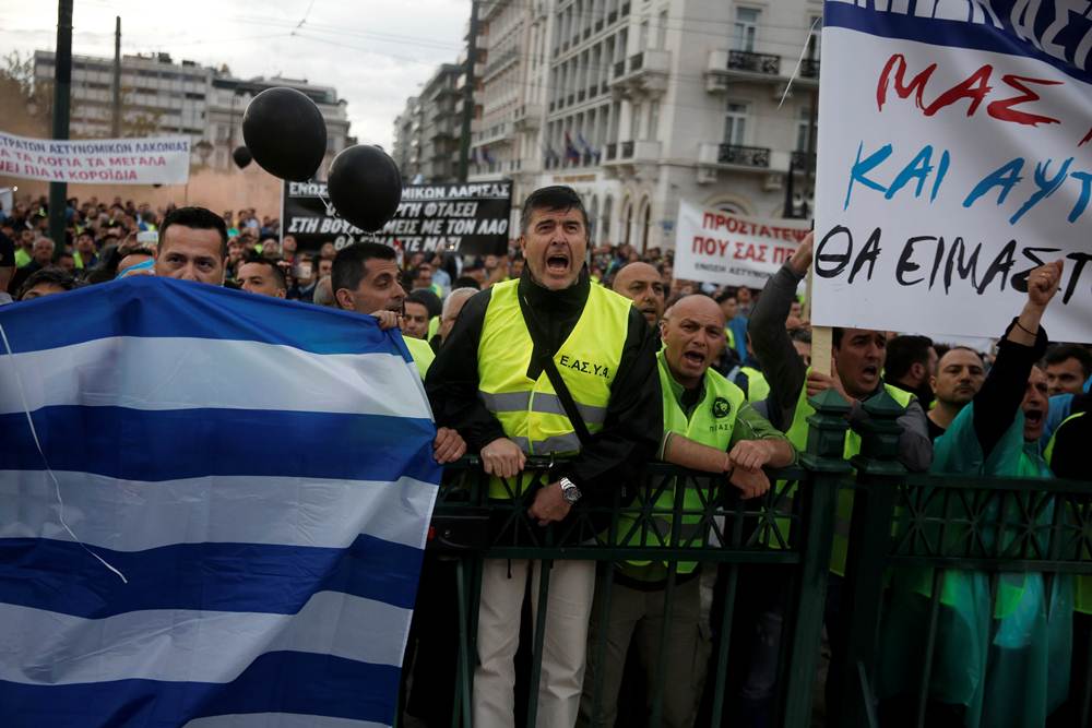 huelga general en Grecia 4