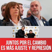 Juntos por el Cambio es más ajuste y represión