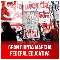 Gran quinta marcha federal educativa