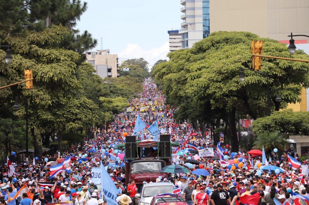 Costa Rica: huelgas y movilizaciones contra el ajuste