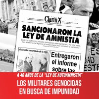 A 40 años de la “ley de autoamnistía” / Los militares genocidas en busca de impunidad