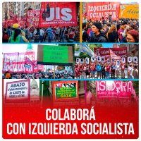 Colaborá con Izquierda Socialista