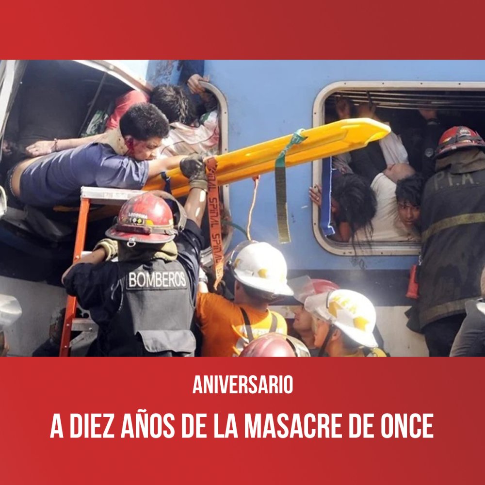 Aniversario / A diez años de la masacre de Once