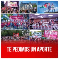 Te pedimos un aporte