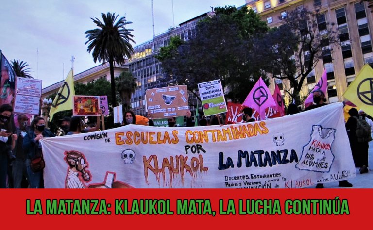 La Matanza: Klaukol mata, la lucha continúa