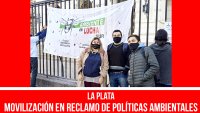 La Plata: movilización en reclamo de políticas ambientales