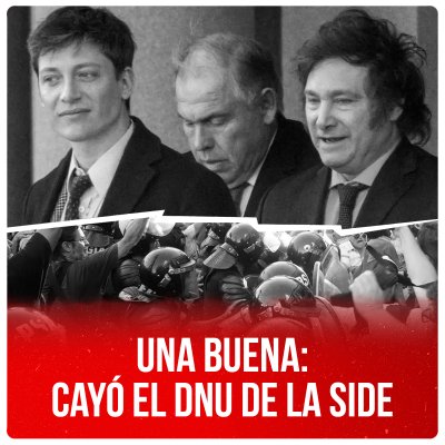 Una buena: cayó el DNU de la SIDE