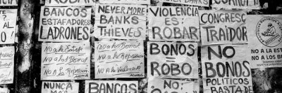 Alejandro Olmos: "refinanciar la deuda es continuar por el camino de la decadencia"
