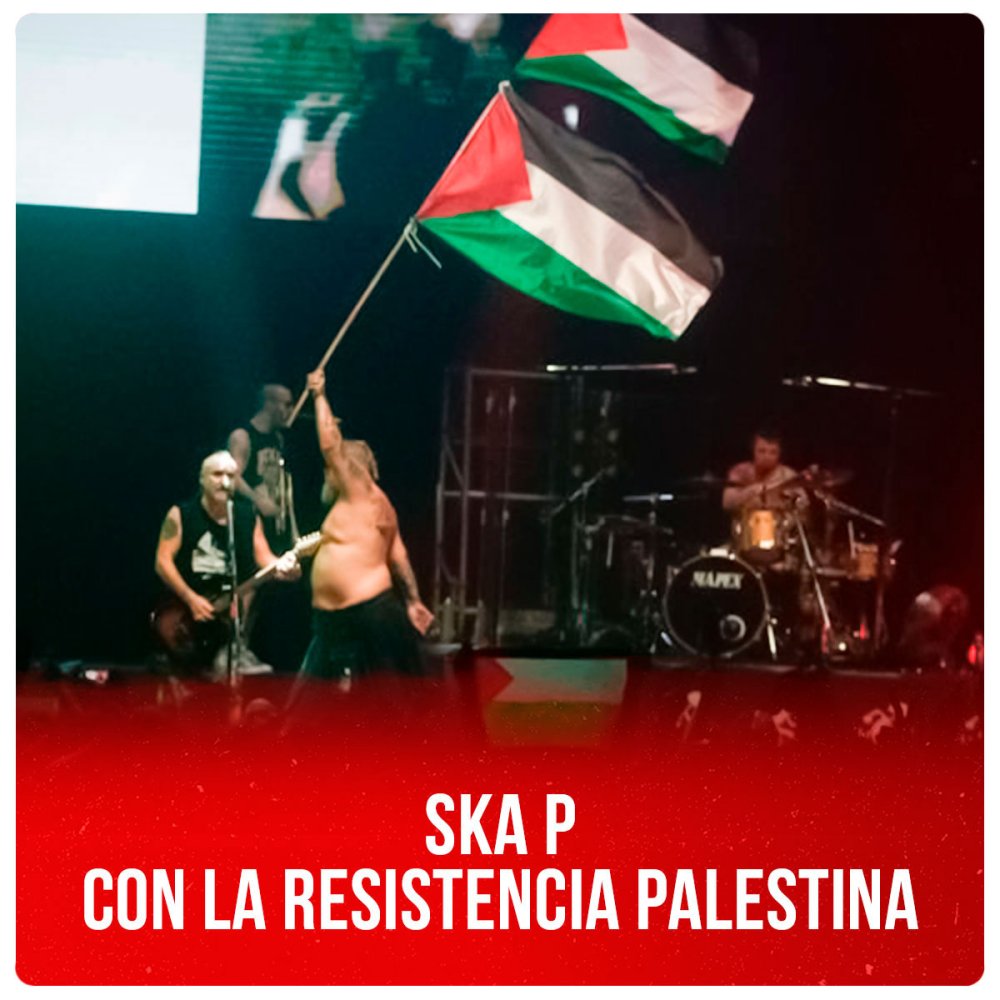 SKA P con la resistencia palestina