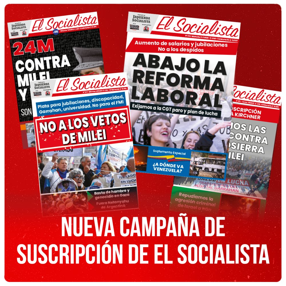 Nueva campaña de suscripción de El Socialista