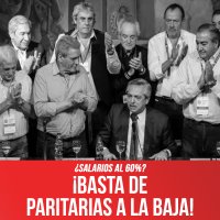 ¿Salarios al 60%? / ¡Basta de paritarias a la baja!