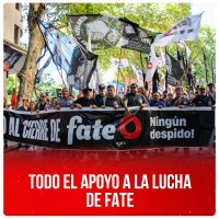 Todo el apoyo a la lucha de FATE