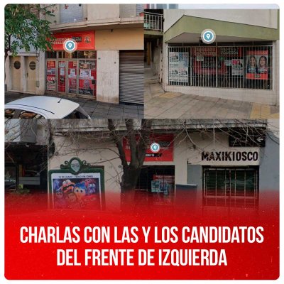 Charlas con las y los candidatos del Frente de Izquierda