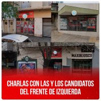 Charlas con las y los candidatos del Frente de Izquierda