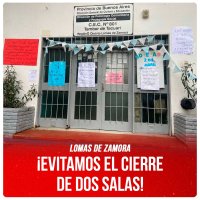 Lomas de Zamora / ¡Evitamos el cierre de dos salas!