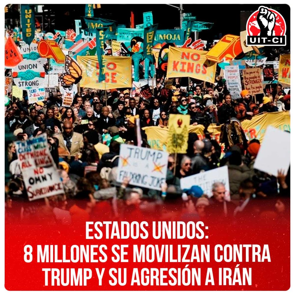 Estados Unidos: 8 millones se movilizan contra Trump y su agresión a Irán