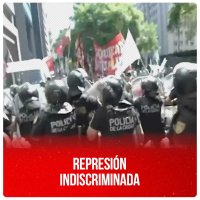 Represión indiscriminada