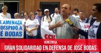 Venezuela: gran solidaridad en defensa de José Bodas