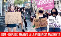 #8M - Repudio masivo a la violencia machista