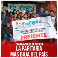 Trabajadorxs de prensa / La paritaria más baja del país