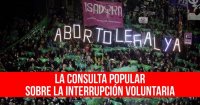 La consulta popular sobre la interrupción voluntaria